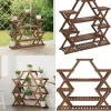 Blomsterstativ 110x25x105 cm massivt fyrretræ - Blomsterstativ - Blomsterstativer - Home & Living Plantestativer
