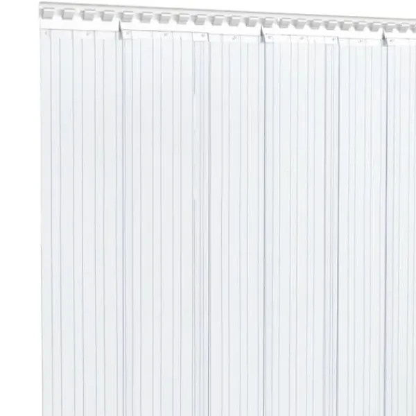 Insektmiddel & Dyreafvisende Middel^Bændelgardin 200 mm x 1,6 mm PVC - Transparent 50 m | Størrelse: 50 m | Farve: Transparent