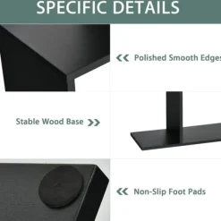 Beredskabsplaner^Bogreol, 80x23x191 cm - materiale: ingeniørtræ