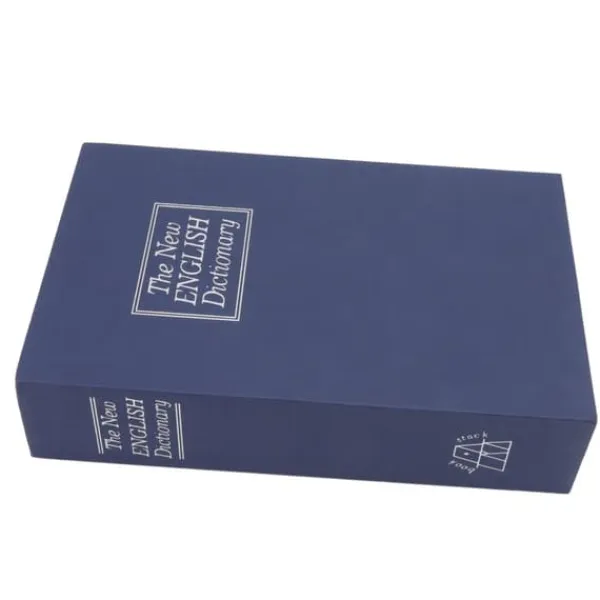 Hot Book Shape Secret Dictionary Mønt Spargris med kodelås - Børnefødselsdagsgave til sikker pengebesparelse Pengeskabe