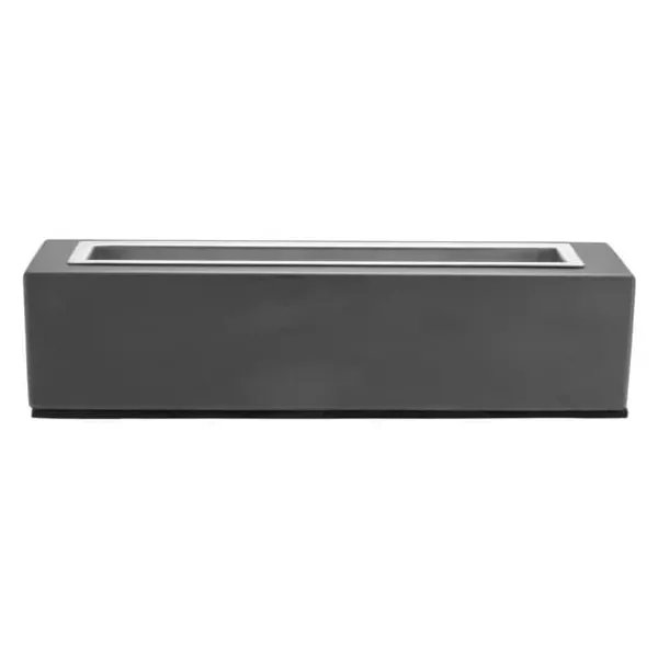 Hot Bordplade 15 Tommer Fire Pit Bowl, Beton Pejs, Indendørs & Udendørs, Perfekt til Patio, Holdbar og Stilfuld Pejse