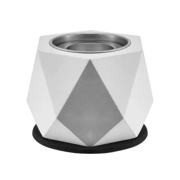 Pejse^Bordplade Fire Pit Bowl, Betonpejs til Indendørs og Udendørs Brug, Holdbar, Moderne Design, Perfekt til Patio