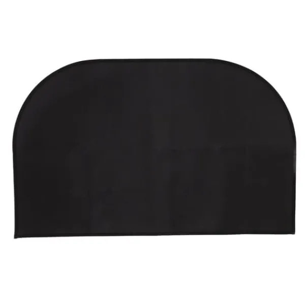 Brandtæppe^Brandsikkert halvrundt tæppe i glasfiber - dobbeltlag, skridsikkert, gulvbeskyttelse - 19,7 x 31,5"