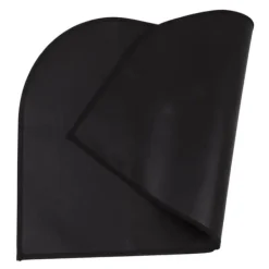 Brandtæppe^Brandsikkert halvrundt tæppe i glasfiber - dobbeltlag, skridsikkert, gulvbeskyttelse - 19,7 x 31,5