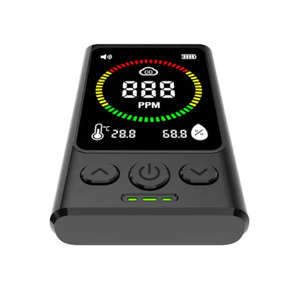 Best Bærbar kuliltealarm med elektrokemisk sensor til hjemmet, køkkenet og kontoret Røg- & Kulmonoxiddetektorer
