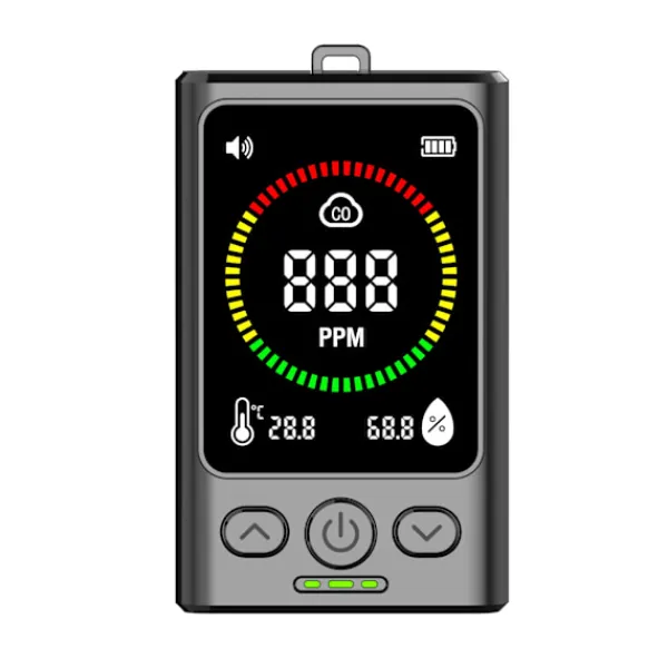 Best Bærbar kuliltealarm med elektrokemisk sensor til hjemmet, køkkenet og kontoret Røg- & Kulmonoxiddetektorer