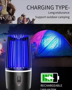 Outlet Bærbar myggelampe med UV-A-LED 60m2 Insektmiddel & Dyreafvisende Middel