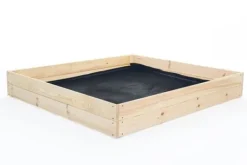 Viking Choice Plantningsbænke^Bæredygtig 120x120x18 cm Fyrretræs Højbed til Økologisk Havearbejde