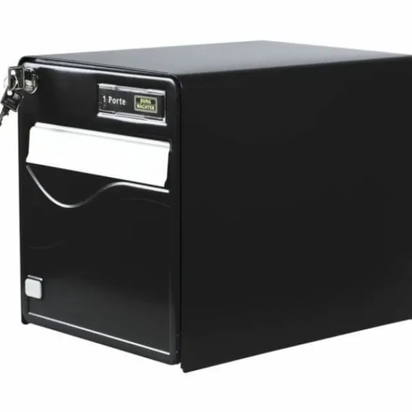 Sale Brevkasse Burg-Wachter 36,5 x 28 x 31 cm Sort Plastik Postkasser & Brevindkast