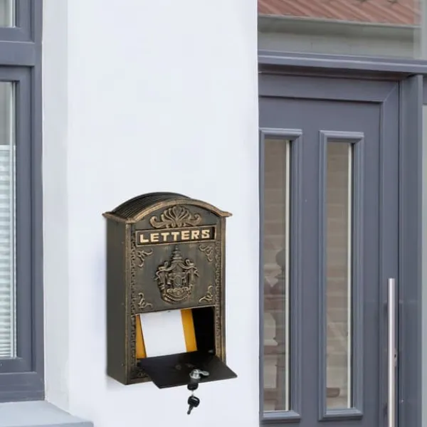 Postkasser & Brevindkast^Brevsprække, Vintage, 42x28x10 cm