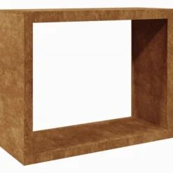 New Brændereol i vejrbestandigt stål - Opbevaringsløsning til brænde | Størrelse: 100x40x80 cm Tilbehør Til Brændeovne & Pejse