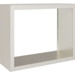 New Brændereol i vejrbestandigt stål - Opbevaringsløsning til brænde | Størrelse: 100x40x80 cm Tilbehør Til Brændeovne & Pejse