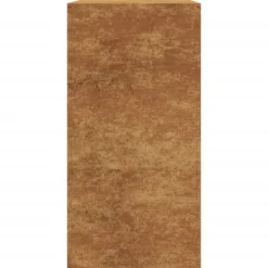 New Brændereol i vejrbestandigt stål - Opbevaringsløsning til brænde | Størrelse: 100x40x80 cm Tilbehør Til Brændeovne & Pejse