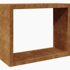 New Brændereol i vejrbestandigt stål - Opbevaringsløsning til brænde | Størrelse: 100x40x80 cm Tilbehør Til Brændeovne & Pejse