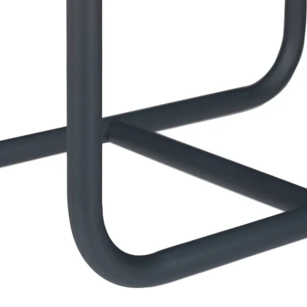 Outlet Brændereol, Metal, 100x40x25 cm, Antracit Tilbehør Til Brændeovne & Pejse