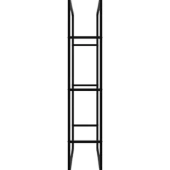 Hot Brændereol Tuby, til indendørs og udendørs brug, 100,5x25x150cm - sort Tilbehør Til Brændeovne & Pejse