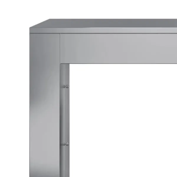 Tilbehør Til Brændeovne & Pejse^Brændestativ i galvaniseret stål - Holdbar opbevaring af brænde | Størrelse: 60x40x100 cm