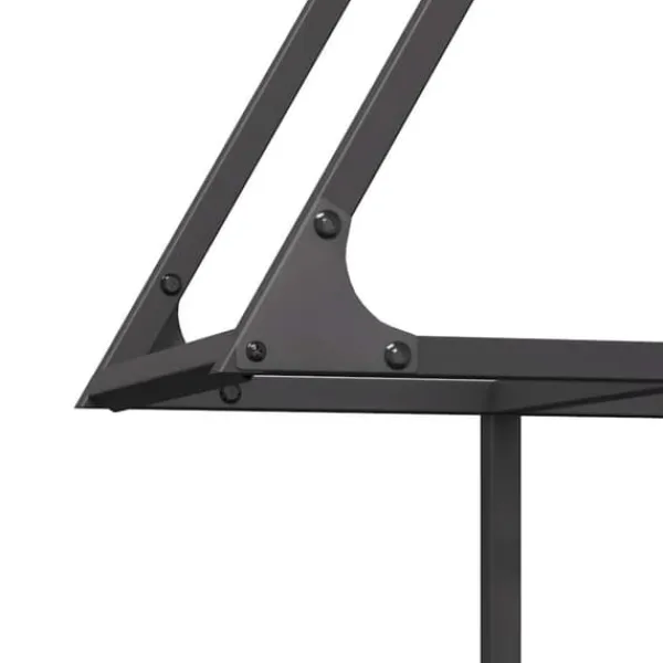 Best Brændestativ i koldvalset stål - Robust brændeopbevaring | Farve: Sort | Størrelse: 80x25x90 cm Tilbehør Til Brændeovne & Pejse