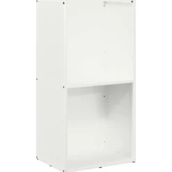 Clearance Brændestativ i koldvalset stål - Stabil brændeholder | Størrelse: 40x30x80 cm | Farve: Hvid Tilbehør Til Brændeovne & Pejse