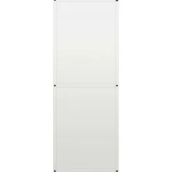 Clearance Brændestativ i koldvalset stål - Stabil brændeholder | Størrelse: 40x30x80 cm | Farve: Hvid Tilbehør Til Brændeovne & Pejse