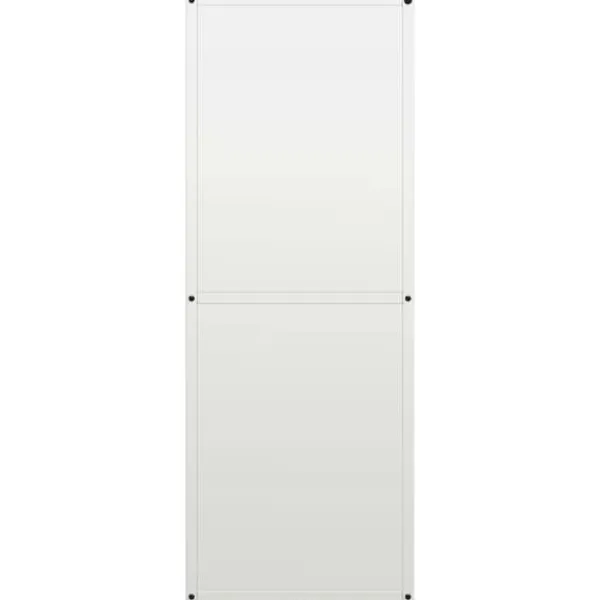 Clearance Brændestativ i koldvalset stål - Stabil brændeholder | Størrelse: 40x30x80 cm | Farve: Hvid Tilbehør Til Brændeovne & Pejse