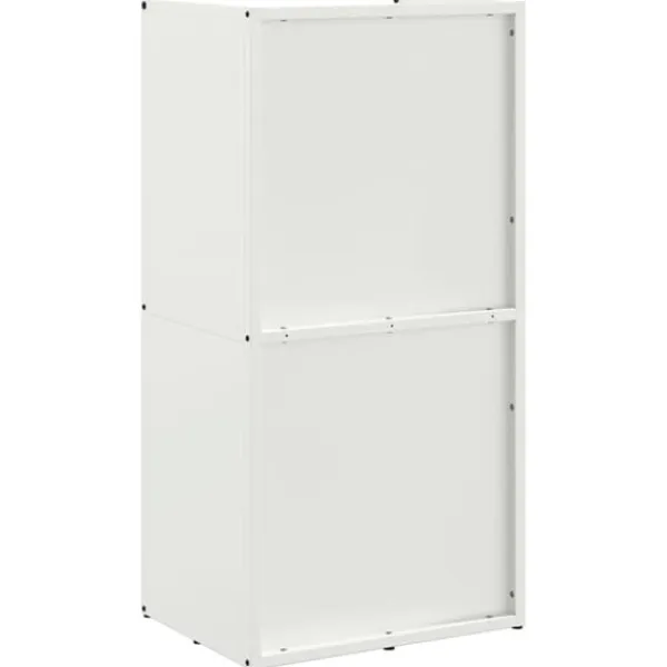 Clearance Brændestativ i koldvalset stål - Stabil brændeholder | Størrelse: 40x30x80 cm | Farve: Hvid Tilbehør Til Brændeovne & Pejse