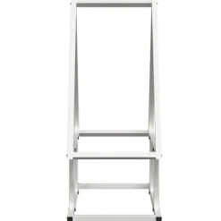 Tilbehør Til Brændeovne & Pejse^Brændestativ i koldvalset stål - Hold brændet organiseret | Størrelse: 50x25x60 cm | Farve: Hvid