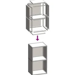 New Brændestativ i koldvalset stål - Robust brændeholder | Størrelse: 40x30x75 cm | Farve: Hvid Tilbehør Til Brændeovne & Pejse