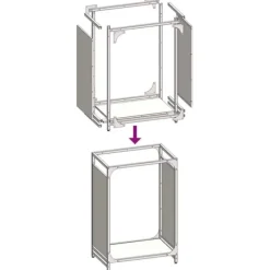 Tilbehør Til Brændeovne & Pejse^Brændestativ i koldvalset stål - Robust brændeholder | Størrelse: 44x28x65 cm | Farve: Olivengrøn