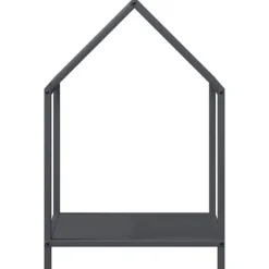 Tilbehør Til Brændeovne & Pejse^Brændestativ i koldvalset stål - Robust brændeholder | Farve: Antracitgrå | Størrelse: 40x25x60 cm