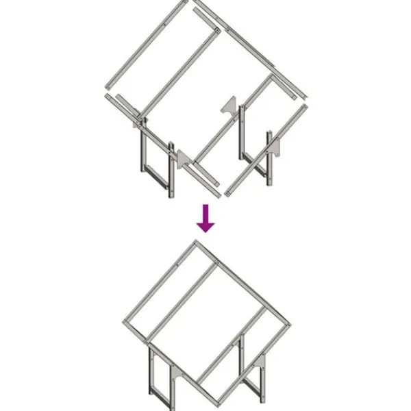 Tilbehør Til Brændeovne & Pejse^Brændestativ i koldvalset stål - Robust og stilfuld | Størrelse: 60x25x60 cm | Farve: Olivengrøn