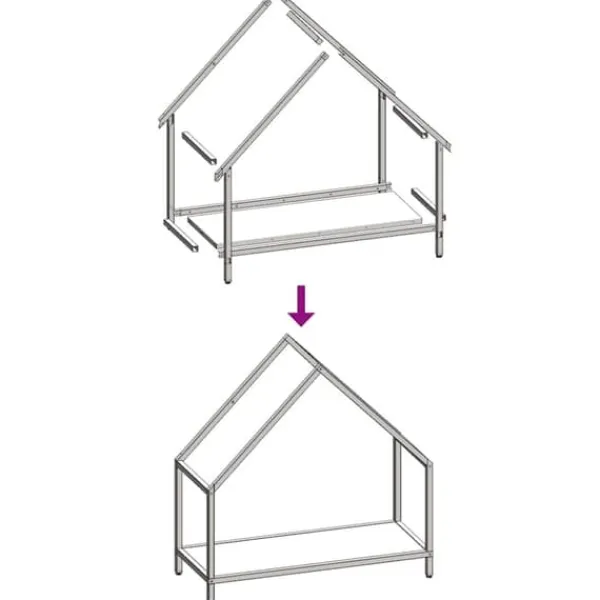 Best Brændestativ i koldvalset stål - Robust og stilfuldt | Størrelse: 60x25x60 cm | Farve: Antracitgrå Tilbehør Til Brændeovne & Pejse