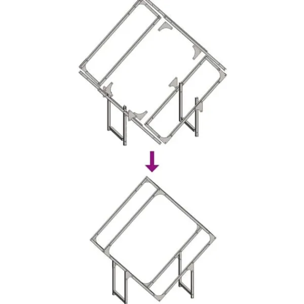 Hot Brændestativ i koldvalset stål - Robust brændeholder | Størrelse: 80x25x80 cm | Farve: Antracitgrå Tilbehør Til Brændeovne & Pejse