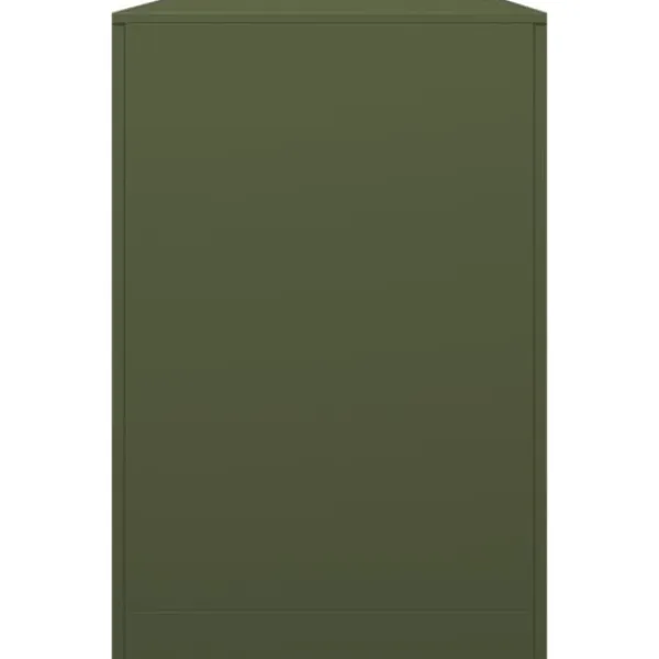 Tilbehør Til Brændeovne & Pejse^Brændestativ i stål - Slidstærk opbevaring til brænde | Størrelse: 100x40x60 cm | Farve: Grøn