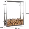 Clearance Brændestativ Keri Wall 25x100x100 cm 25 x 100 x 100 cm Tilbehør Til Brændeovne & Pejse