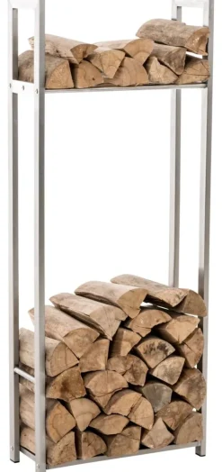 Online Brændestativ Sne 100x40x25 25 x 40 x 100 cm Tilbehør Til Brændeovne & Pejse