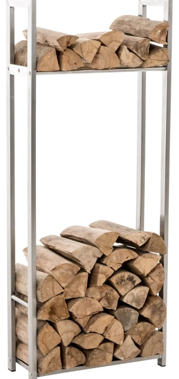 Online Brændestativ Sne 100x40x25 25 x 40 x 100 cm Tilbehør Til Brændeovne & Pejse