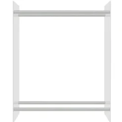 Outlet Brændestativ 80x35x100 cm hærdet glas transparent - Brændeholder - Brændeholdere - Home & Living Tilbehør Til Brændeovne & Pejse