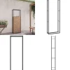 Tilbehør Til Brændeovne & Pejse^Brændestativ 80x28x222 cm stål matsort - Brændestativ - Brændestativer - Home & Living