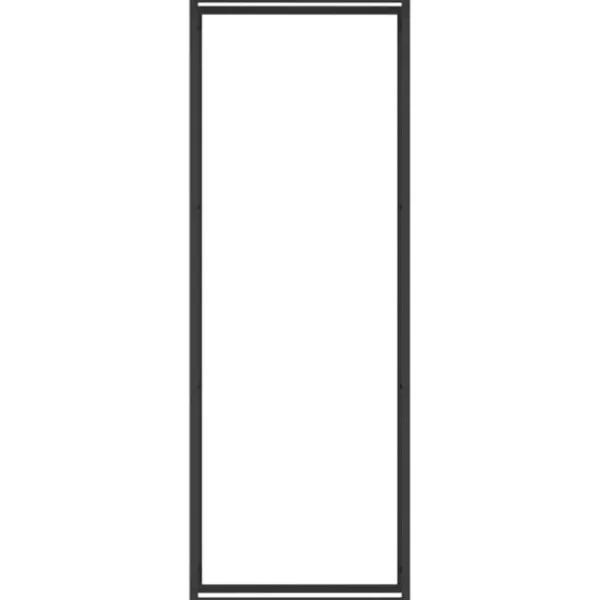 Tilbehør Til Brændeovne & Pejse^Brændestativ 80x28x222 cm stål matsort - Brændestativ - Brændestativer - Home & Living
