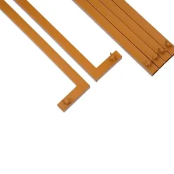 Bryllupsbue, Metalramme, 2X1.5M Dimensioner, Rektangulært Design, Egnet til Forskellige Begivenheder, Holdbar Konstruktion Buer, Spalier, Lysthuse Uden Tag