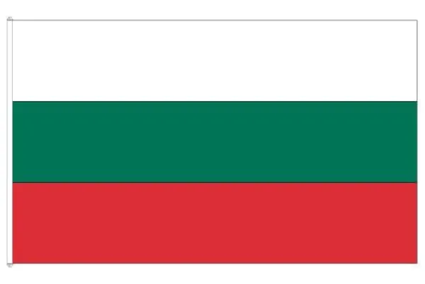Flag & Vindposer^Bulgariens flag