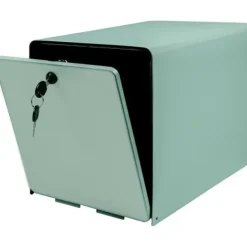 Discount BURG WACHTER Favor galvaniseret stålpostkasse - 2 døre - grå Postkasser & Brevindkast