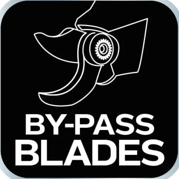 Best Bypass beskæresaks 665 mm, rækkevidde op til 42 mm, gear, teleskophåndtag Haveværktøj