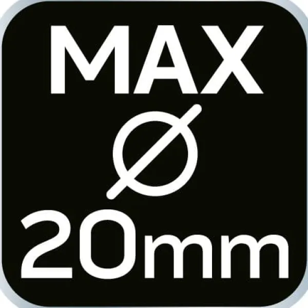 Best Bypass beskæresaks 210 mm, rækkevidde op til 20 mm, materiale: PP, TPR gummibelagt håndtag Haveværktøj