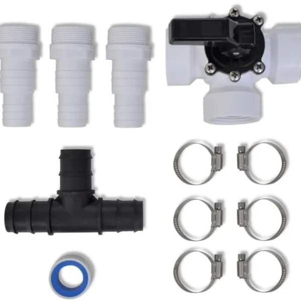 Hot Bypass-kit til soldrevet varmeapparat til pool | Størrelse: 32mm/38mm Pool- & Spatilbehør