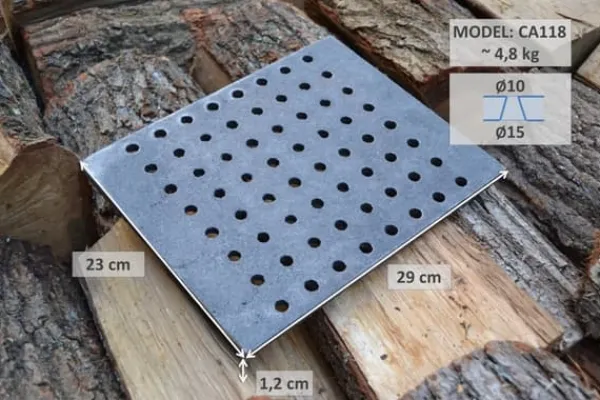 Clearance CA118 - 29 x 23 cm Tilbehør Til Brændeovne & Pejse