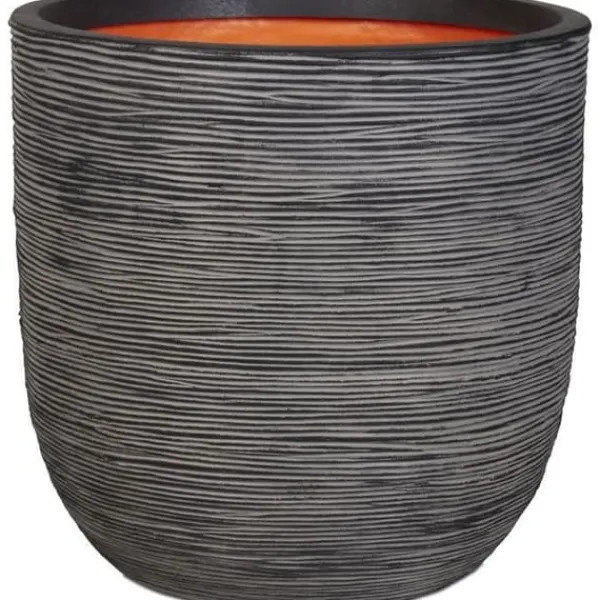 New CAPI Nature Planter Rib 54x52 cm antracit KOFZ935 424244 Krukker & Plantebeholdere