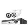 Clearance 8CH NVR Sikkerhedskamera System, 4K Opløsning, AI Menneske Detektion,3T (udendørs sport), 8CH NVR 2STK KAMERA 5MP Sikkerhedsmonitorer & Videokameraer