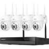 Hot 16CH NVR Sikkerhedssystem, 5MP Høj Opløsning, IP66 Vandtæt,16CH NVR 3MP 4 Cas, EU stik, 1T Sikkerhedsmonitorer & Videokameraer